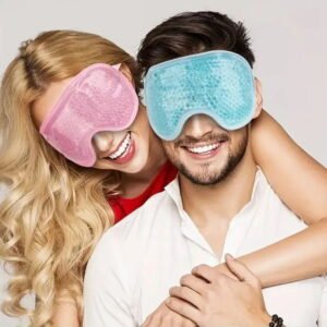 Masque visage en gel perlé réutilisable – Rituel fraîcheur Maison LŪMA